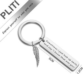 img 3 attached to PLITI Sympathy Keychain Sometimes Memorial