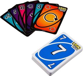 img 1 attached to 🃏 UNO FLIP! Family Card Game in a Sturdy Storage Tin - Perfect Gift for Kids 7 Years Old and Up