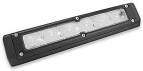 img 1 attached to 🏕️ Dream Lighting 12V DC Heavy Duty LED Awning Light Bar for Outdoor RV Trailer Boat, IP65 Water-resistant Porch Light Wall Lamp for Garden Garage Illumination, 720 Lumens—Black Housing, Cool White, 7.8-inch / 200mm