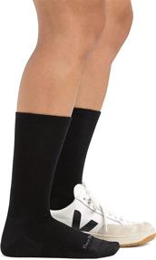 img 1 attached to 🧦 Durable Solid Basic Lifestyle Sock for Women - Darn Tough (Style 6012)