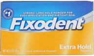 клей для зубных протезов fixodent extra логотип
