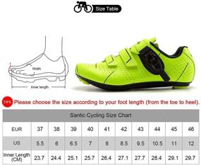 img 1 attached to 🚴 Santic Cycling Riding Buckle Roadway Men's Shoes: The Perfect Blend of Style and Performance