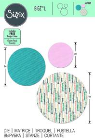 img 1 attached to 🔘 Sizzix Circle Bigz Dies: Versatile 2-Inch, 3-Inch, and 4-Inch Cutting Series