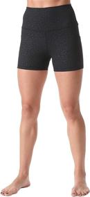 img 3 attached to 🩳 Sunzel Women's High Waisted Biker Shorts with Pockets - 8&quot; and 5&quot; Length - Yoga Workout Shorts