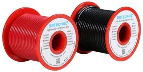 img 2 attached to BNTECHGO 20 Gauge PVC 1007 Solid Electric Wire Red And Black Each 50 Ft 20 AWG 1007 Hook Up Wire