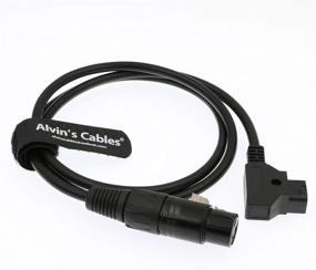 img 1 attached to Alvin's Cables XLR 4 Pin Female to D Tap Power Cable for Practilite 602 DSLR Camcorder Sony F55 SXS Camera: Reliable and Convenient Power Solution