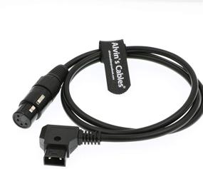img 3 attached to Alvin's Cables XLR 4 Pin Female to D Tap Power Cable for Practilite 602 DSLR Camcorder Sony F55 SXS Camera: Reliable and Convenient Power Solution