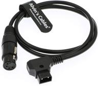 alvin's cables xlr 4 pin female to d tap power cable for practilite 602 dslr camcorder sony f55 sxs camera: reliable and convenient power solution logo