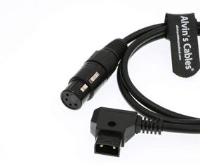 img 2 attached to Alvin's Cables XLR 4 Pin Female to D Tap Power Cable for Practilite 602 DSLR Camcorder Sony F55 SXS Camera: Reliable and Convenient Power Solution