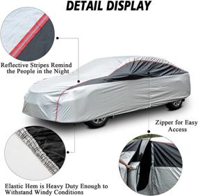 img 2 attached to Waterproof Automobiles Exterior Protection Universal