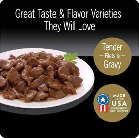 img 1 attached to Cesar Variety Pack Soft Wet Dog Food - 36 Count & 60 Count