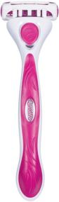 img 1 attached to Schick Quattro for Women Razor: Aloe and Vitamin E Enriched, 15 Cartridges for Silky Smooth Shaves