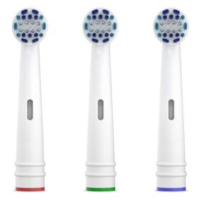 img 2 attached to 🪥 Solimo Total Power Replacement Brush Heads - Pack of 3, Compatible with Most Oral-B Electric Toothbrushes