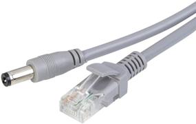 img 1 attached to Xenocam 15M/50Ft Ethernet Cable Cat5E Network LAN/Power Extension Cord For CCTV Security Cameras