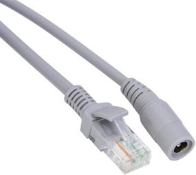 img 2 attached to Xenocam 15M/50Ft Ethernet Cable Cat5E Network LAN/Power Extension Cord For CCTV Security Cameras