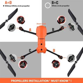 img 1 attached to 🔈 Enhanced Autel Robotics EVO 2 Low Noise Propellers for EVO II/Pro/Dual Drone (1 Pair)