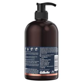 img 3 attached to 🧔 King C. Gillette Beard and Face Wash, 11 oz, Enriched with Argan and Avocado Oils for Hair and Skin Cleansing