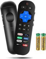 📺 motiexic rc280 universal remote for tcl roku tv - 8 channel shortcut keys - compatible with tcl smart 4k hd led tvs (32-85 inch) - includes battery logo