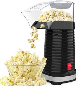 img 4 attached to 🍿 SLENPET Hot Air Popcorn Machine: 1200W Electric Popcorn Maker with 98% Poping Rate - ETL Certified"