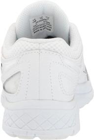 img 2 attached to Saucony Cohesion Running Shoes for Girls - White Unisex Athletic Footwear