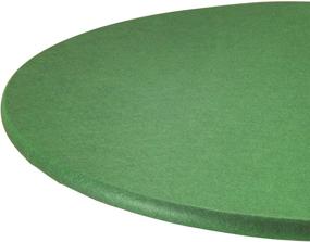 img 3 attached to ⚫ WalterDrake Felt Game Tablecover: Perfect Protection for Round Tables!