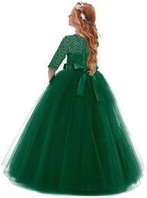 img 3 attached to 👗 Vintage Princess Dresses for Bridesmaids, Communions, Birthdays, and Girls' Clothing