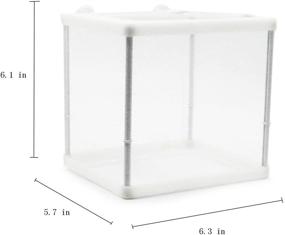 img 1 attached to BOYU Aquarium Fish Breeder Box: A Reliable Isolation & Hatchery Solution