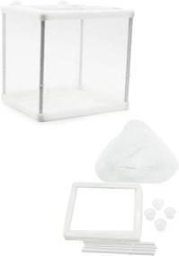 img 4 attached to BOYU Aquarium Fish Breeder Box: A Reliable Isolation & Hatchery Solution