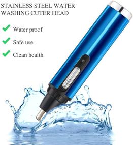 img 2 attached to Ear Nose Hair Trimmer Clipper