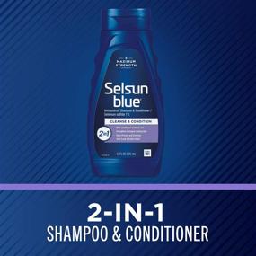 img 1 attached to 🧴 Selsun Blue Medicated Dandruff and Seborrheic Dermatitis 2-in-1 Treatment Shampoo/Conditioner, 11 Fl Oz (Sel-6477) - Enhanced for SEO