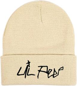 img 2 attached to Embroidered Stretchy Beanie Skullies Unisex Outdoor Recreation and Climbing