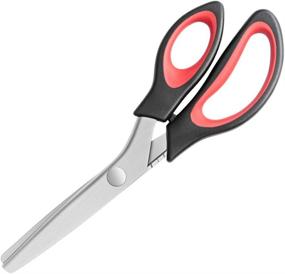 img 3 attached to ✂️ Serrated Professional Dressmaking Scissors: Perfect for Precise Cutting and Tailoring