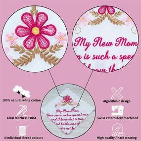 img 2 attached to 🎁 Cherished Wedding Handkerchief: A Thoughtful Gift for Daughter's Parents