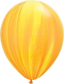 img 1 attached to Qualatex Latex Balloons SUPERAGATE Yellow Rainbow