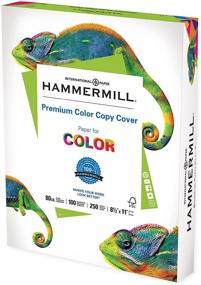 img 4 attached to High-Quality Hammermill Cardstock: Premium Color Copy, 80 lb, 8.5 x 11 📄 - 1 Pack (250 Sheets) - 100 Bright, Made in the USA Card Stock