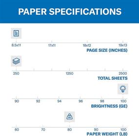 img 3 attached to High-Quality Hammermill Cardstock: Premium Color Copy, 80 lb, 8.5 x 11 📄 - 1 Pack (250 Sheets) - 100 Bright, Made in the USA Card Stock