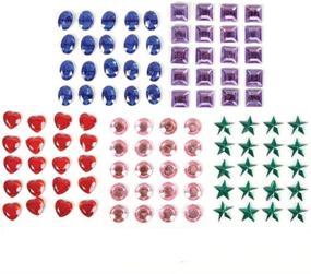 img 3 attached to Self Adhesive Jewels Colorful Rhinestone Embellishments