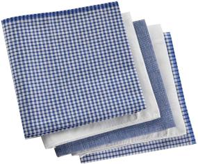 img 4 attached to ARAD Mens Handkerchiefs Premium Cotton Men's Accessories in Handkerchiefs