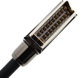 img 1 attached to 🔌 KabelDirekt – 6ft SCART Cable (21-Pin, Multiple Shieldings, Precision Connector, Full HD) – Pro Series - Enhanced SEO
