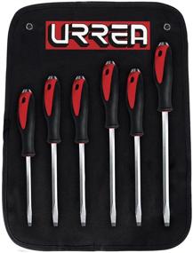 img 1 attached to 🔧 Highly Durable Urrea 9100GA Impact Screwdriver Set - 6 Piece Kit with Strong Steel Construction
