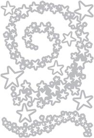 img 2 attached to 🌟 Ножи для вырубки Sizzix Thinlits Swirling Stars от Tim Holtz - 9 штук, многоцветные - 663095