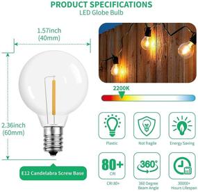 img 3 attached to Replacement Shatterproof Outdoor Equvalent Incandescent