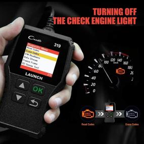 img 3 attached to Enhanced OBD2 Scanner CR319: Check Engine Code Reader with Comprehensive OBD2 Functions, Car Engine Fault Code Reader with CAN Scan Tool, Mode6 O2 Sensor and EVAP Systems Support, Includes DTC Lookup