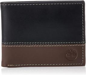 img 4 attached to 🔖 Timberland Hunter Leather Trifold Passcase, Men's Accessories