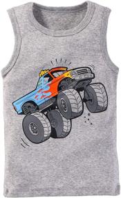 img 1 attached to Футболка Frogwill Toddler Monster, для малышей от 1,5 до 6 лет, детская одежда для мальчиков