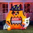 joiedomi halloween inflatable blow up decoration logo
