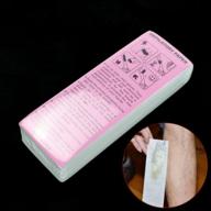 🔄 akoak 100 sheets/pack disposable professional hair removal tool - nonwoven depilatory paper for women's epilation, waxing strip paper roll for smooth legs logo