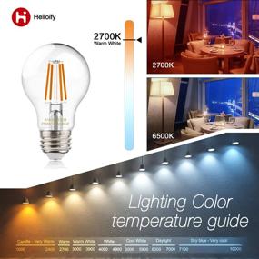 img 3 attached to 📈 Enhanced Efficiency of Helloify A19 Filament Equivalent: A Comprehensive Review