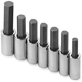 img 3 attached to 🔧 Essential SK Hand Tools 41427 7-Piece Metric Hex Bit Socket Set for Precision Work