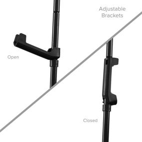img 1 attached to 🎨 The Shelby Foldable Metal Display Easel: Lightweight and Portable Collapsible Steel Tripod Stand (2-Pack, Black) - Ideal for Signs, Workshops, Presentations, Trade Shows, and Art Displays
